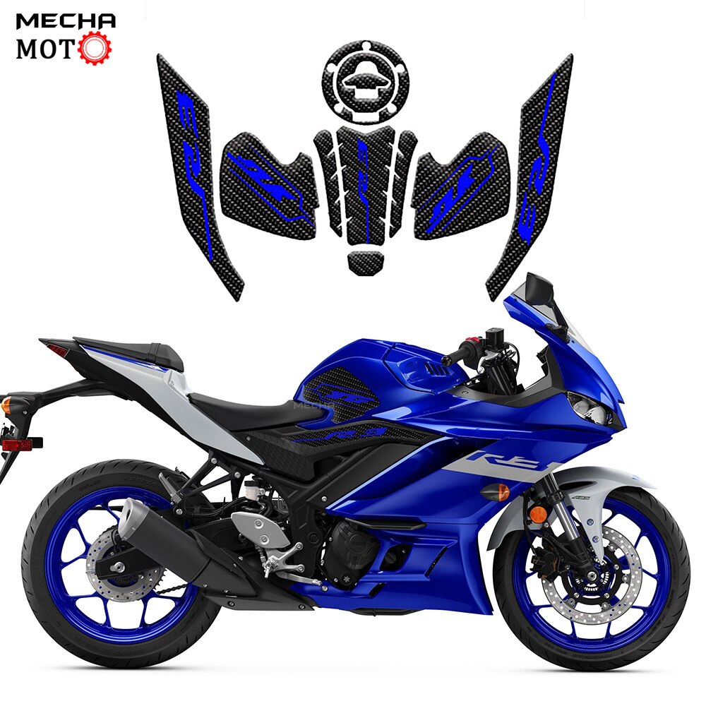 ߸ YZF R3   ũ  е ȣ Į ȣ ƼĿ, R3 , 3D ź , YZFR3 2021 - 2019